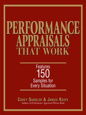 cover image of Performance Appraisals That Work